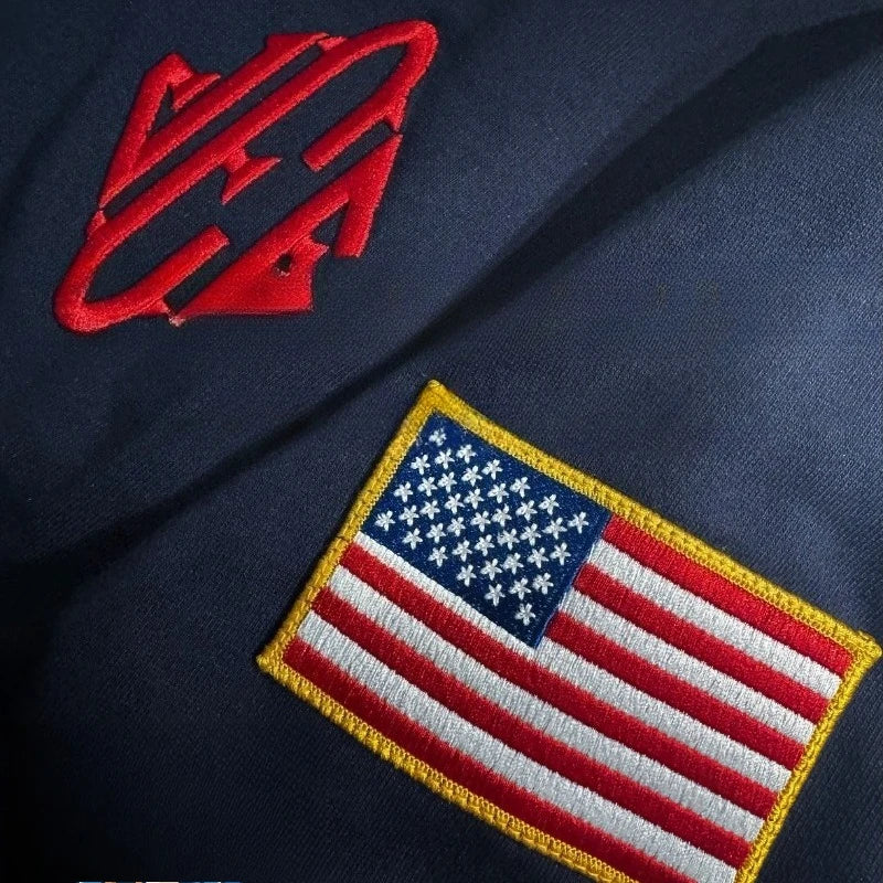 🧥 Jeffrey Epstein Vintage Quarter Zip – Vintage style